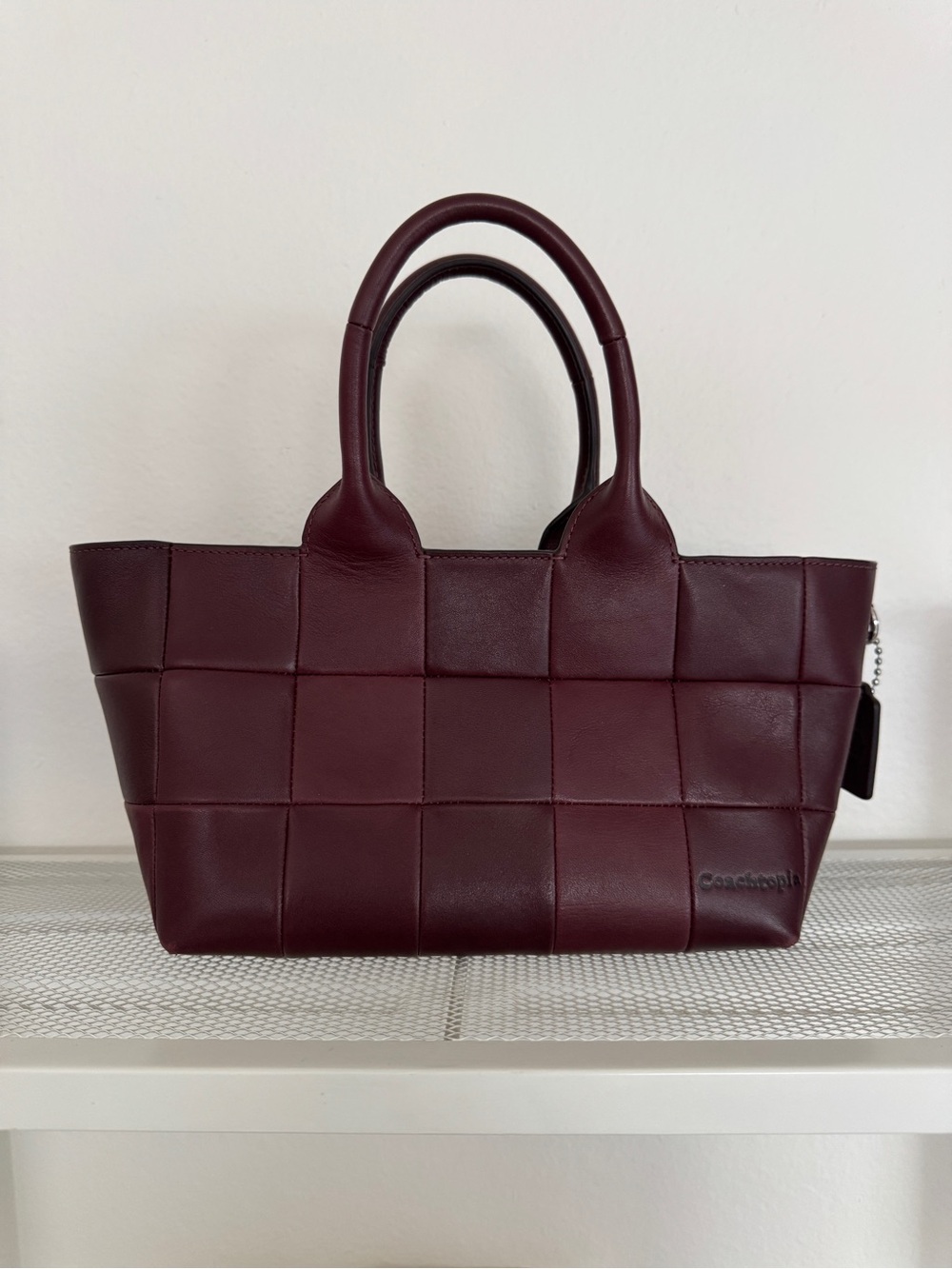Coachtopia Alter/Ego Small Tote Bag in Merlot